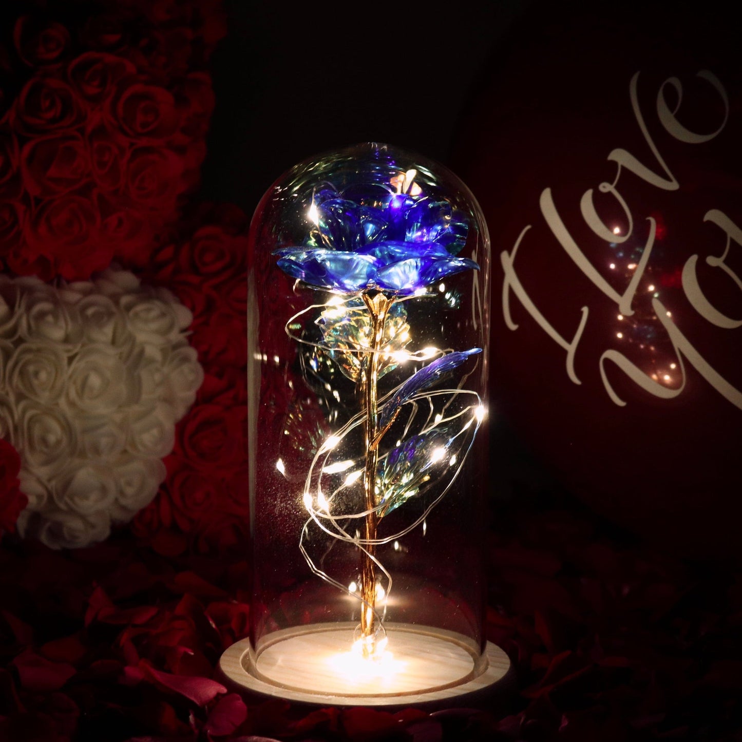 HeartGlow Rose